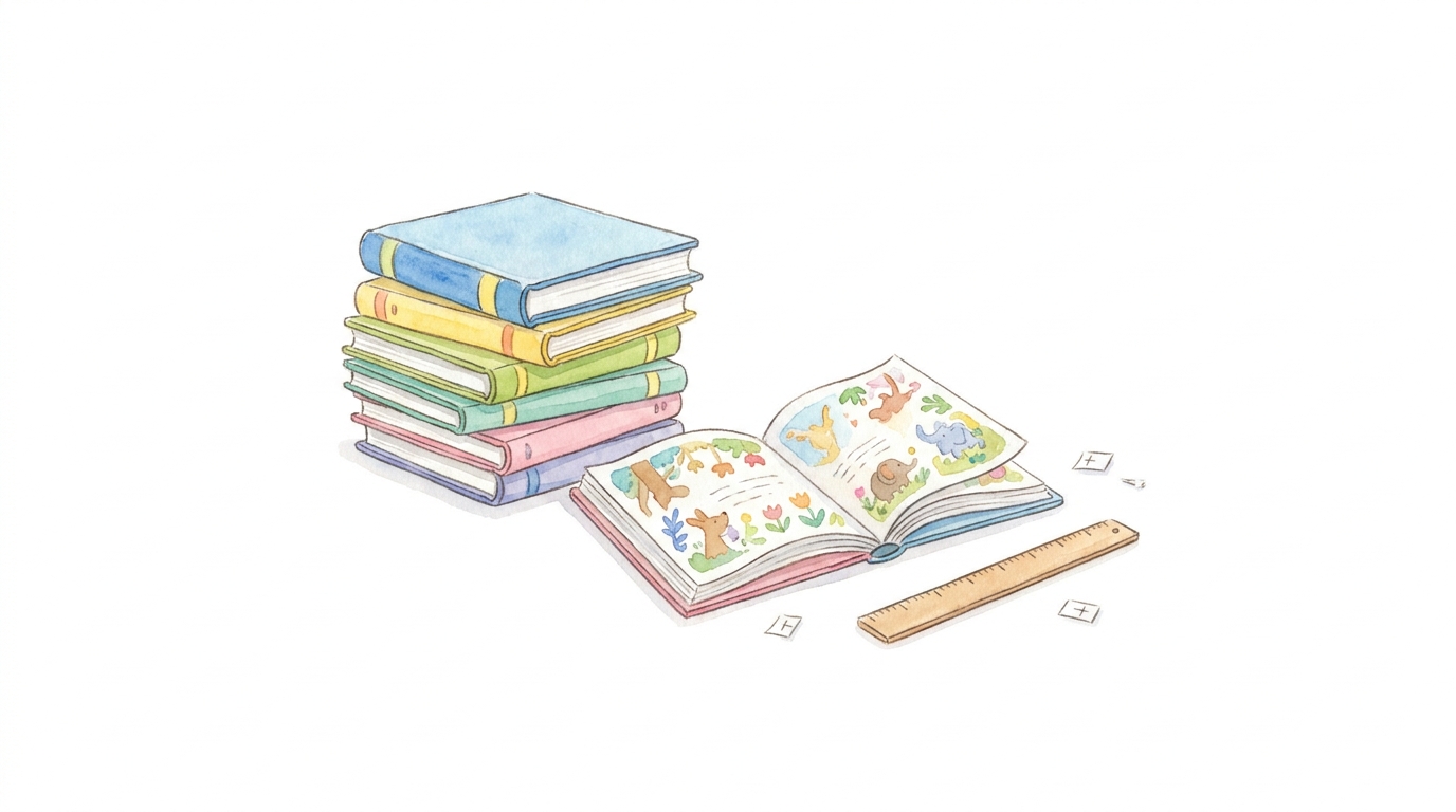 Freshly printed picture books